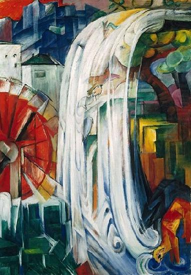 Franz Marc Bewitched Mill china oil painting image